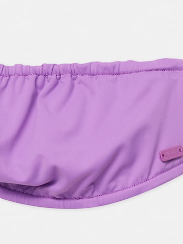 Pull&Bear Bandeau Bikini top in Purple