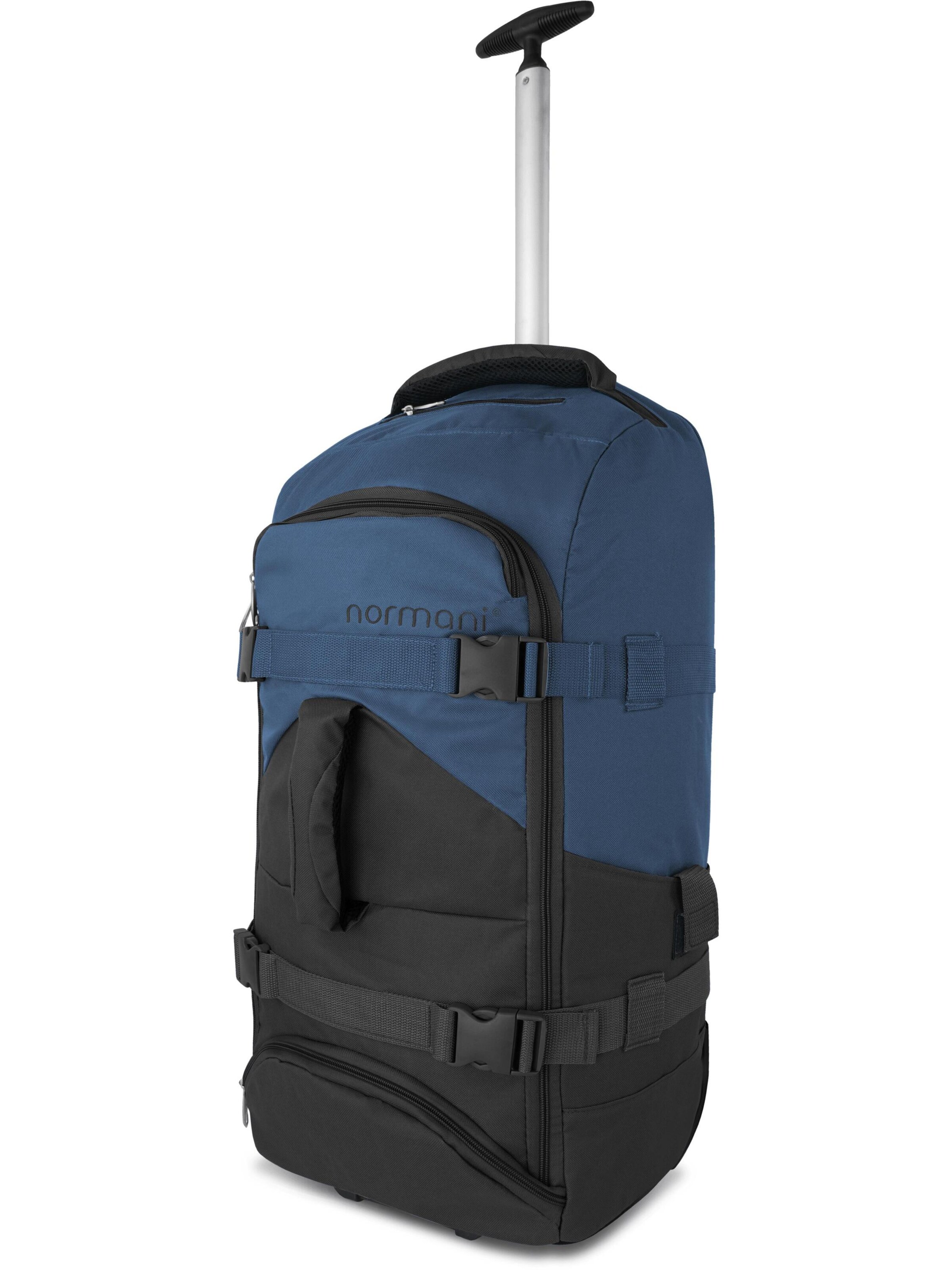 normani Trolley 'Melano' in Zwart: voorkant