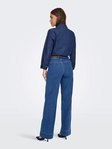 ONLY Wide leg Jeans 'ONLMadison' i blå