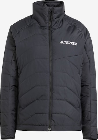 juoda ADIDAS TERREX Laisvalaikio striukė 'Multi Synthetic Insulated': priekis