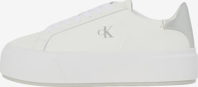 Calvin Klein Niske tenisice 'Sienna' veličine 36 u srebro / bijela, Pregled proizvoda