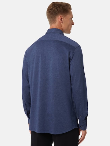 Boggi Milano Regular fit Overhemd in Blauw