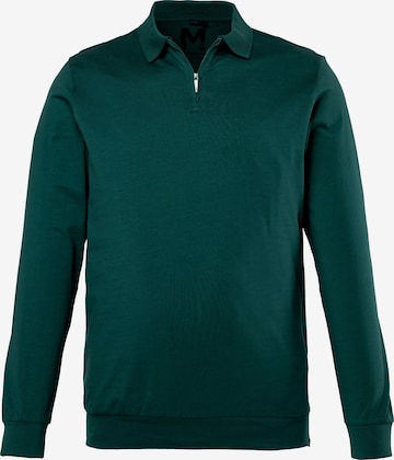 Men Plus Shirt in Grün: Vorderseite