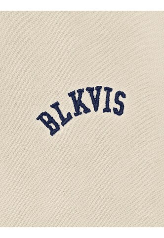 BLKVIS Zúžený Kalhoty – bílá