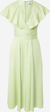 Closet London Cocktail Dress in Green: front