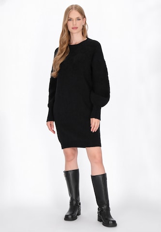Robes en maille DreiMaster Vintage en noir