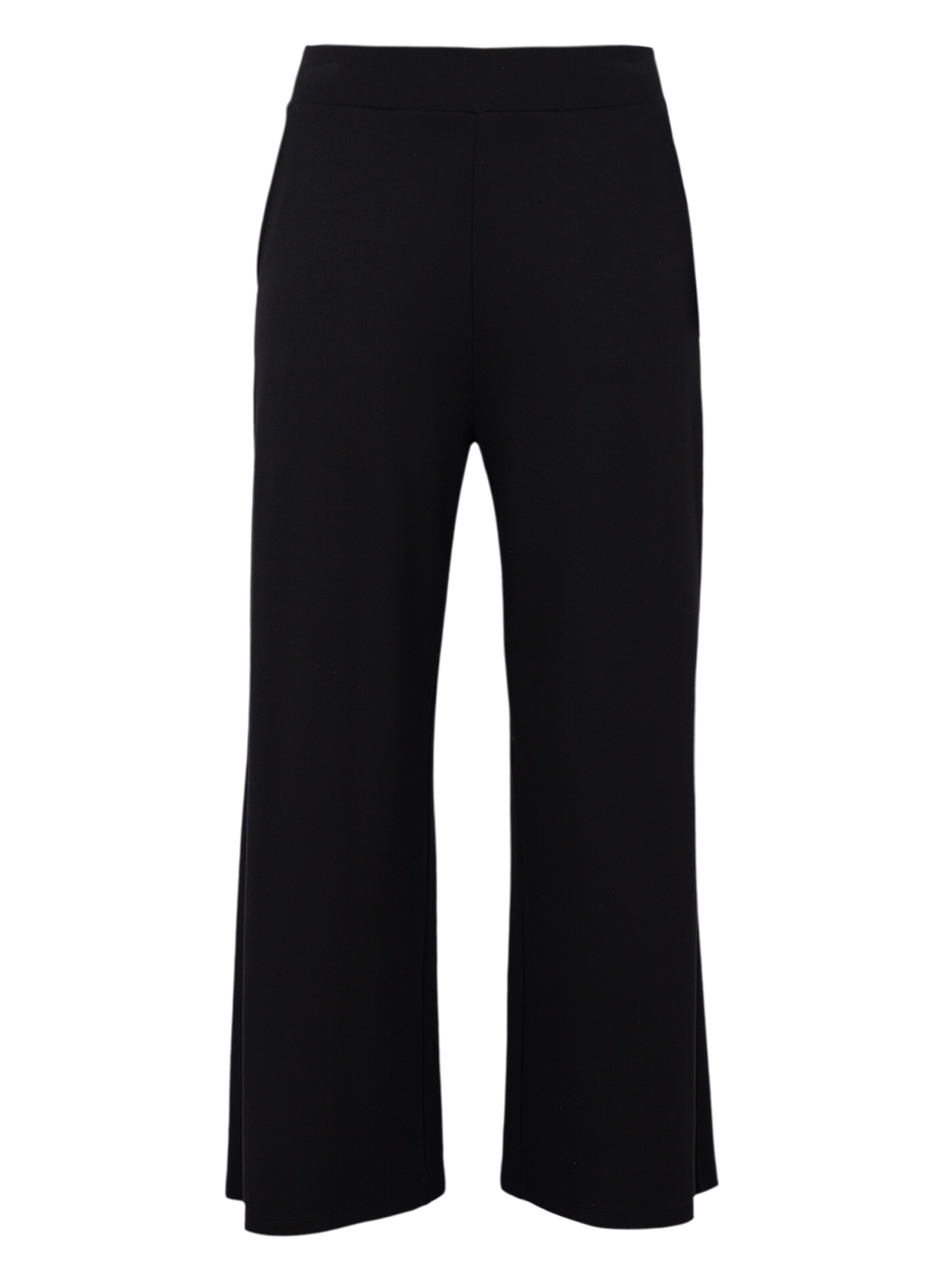 YOEK Loosefit Hose in Schwarz: Vorderseite