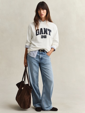 Sweat-shirt GANT en blanc
