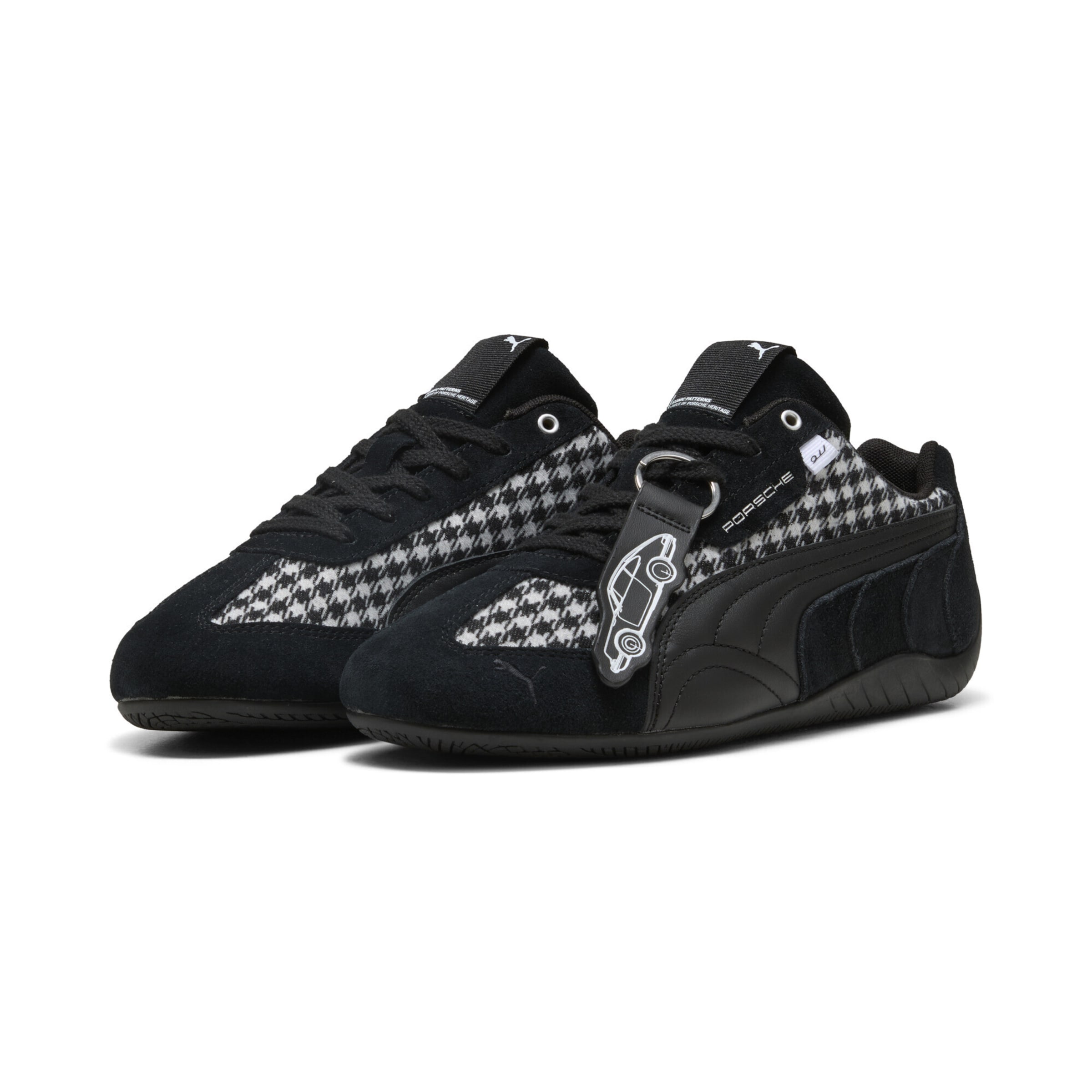 PUMA Platform trainers 'Porsche Legacy Speedcat Pepita' in Black