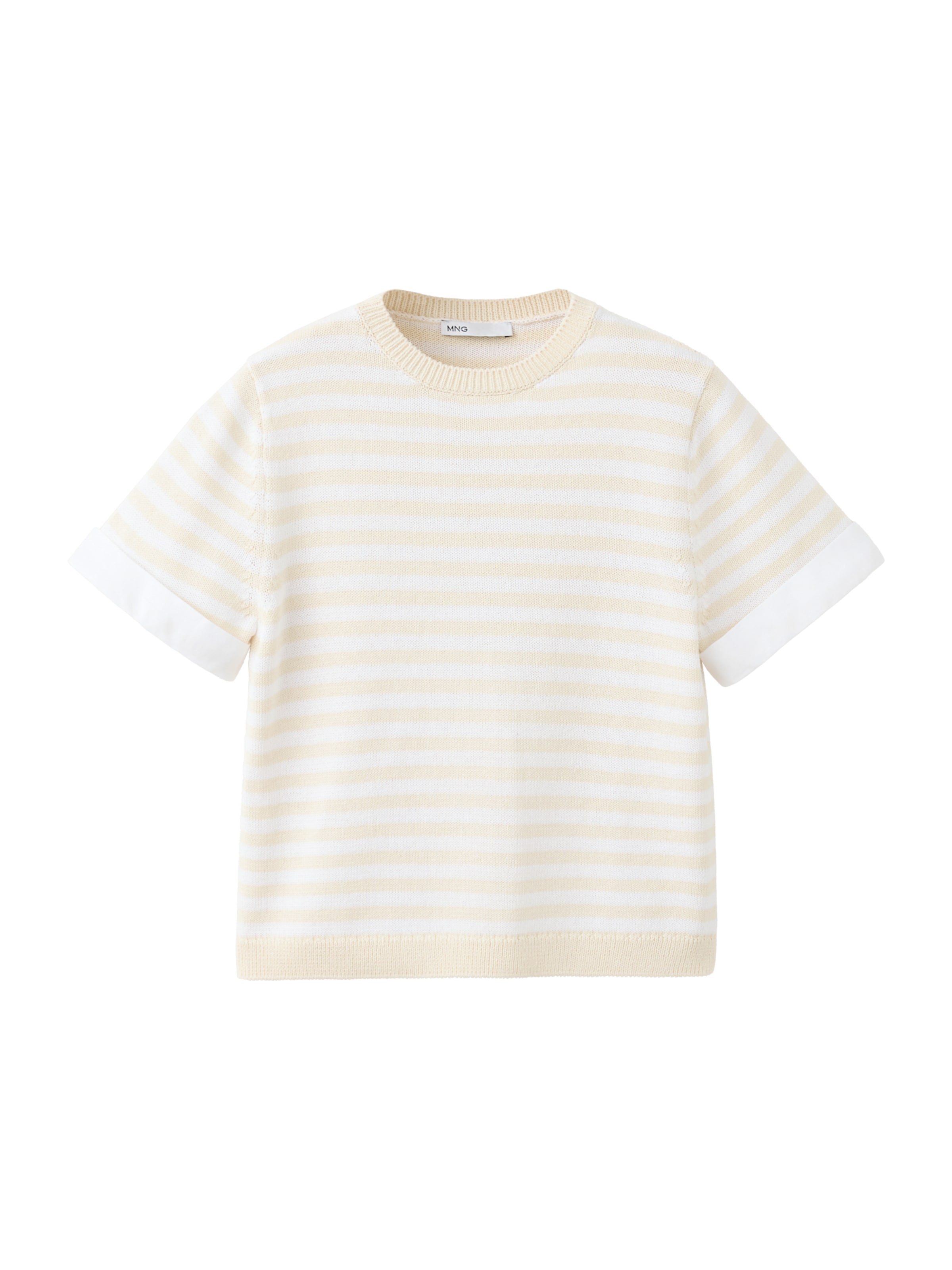Pull-over 'CANDELA' MANGO en beige : devant