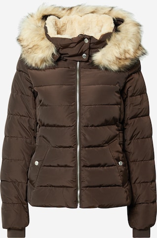 ONLY Winter Jacket 'Camilla' in Brown: front