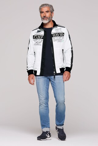 CAMP DAVID Between-Season Jacket in White