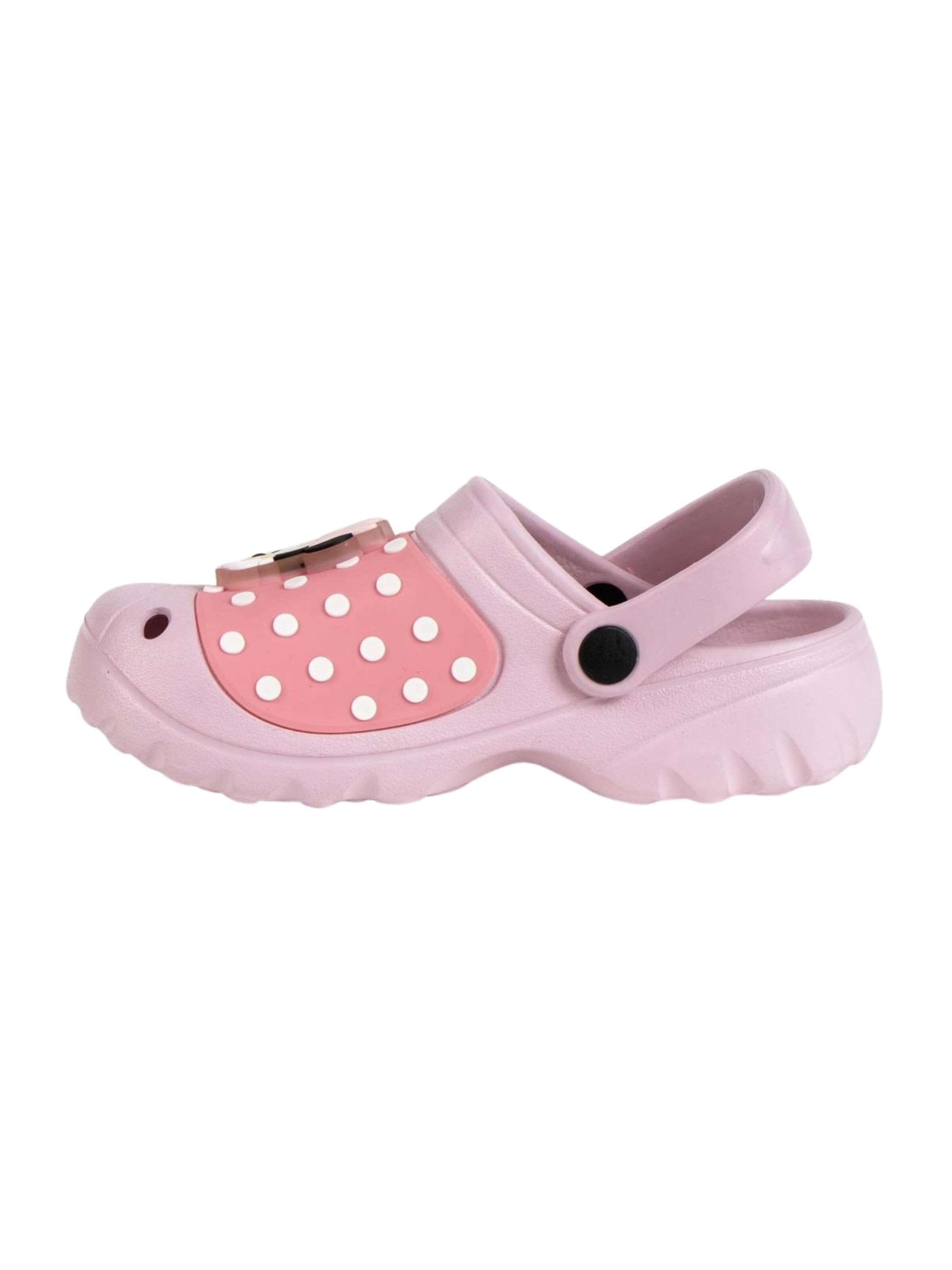 Claquettes / Tongs 'Minnie' DISNEY en rose : devant