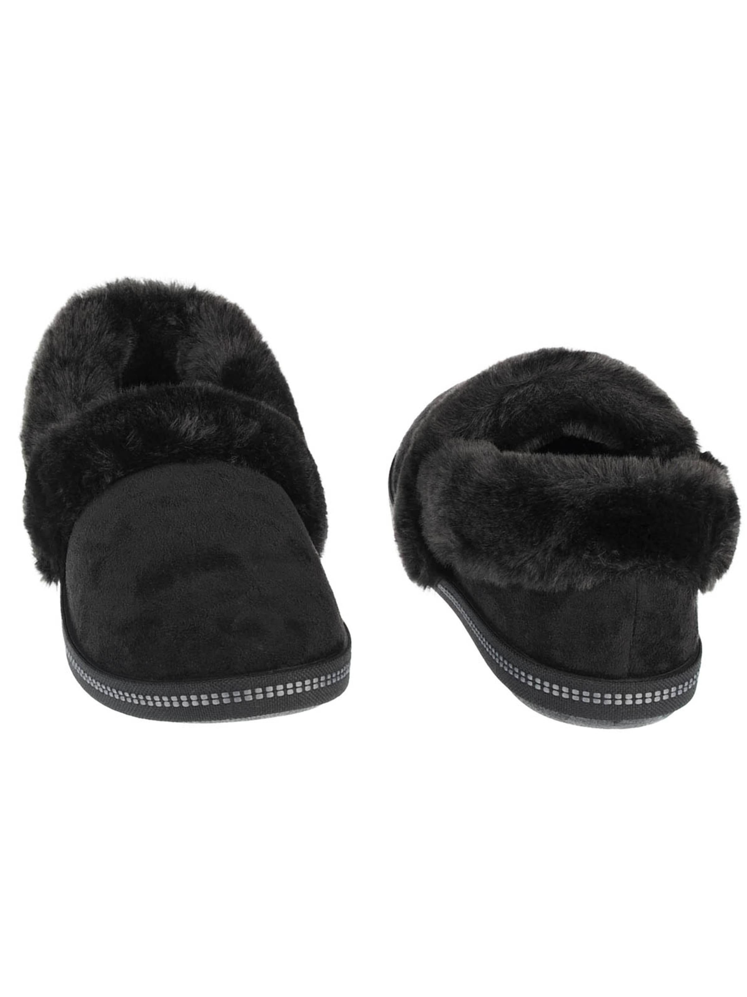 SKECHERS Hausschuh 'Cozy Campfire-Team Toasty'‌‌‌‌‌‌ in Schwarz