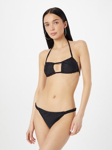 Nasty Gal Bikini in Black: front