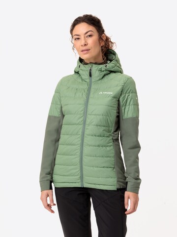 VAUDE Outdoorjas in Groen: voorkant