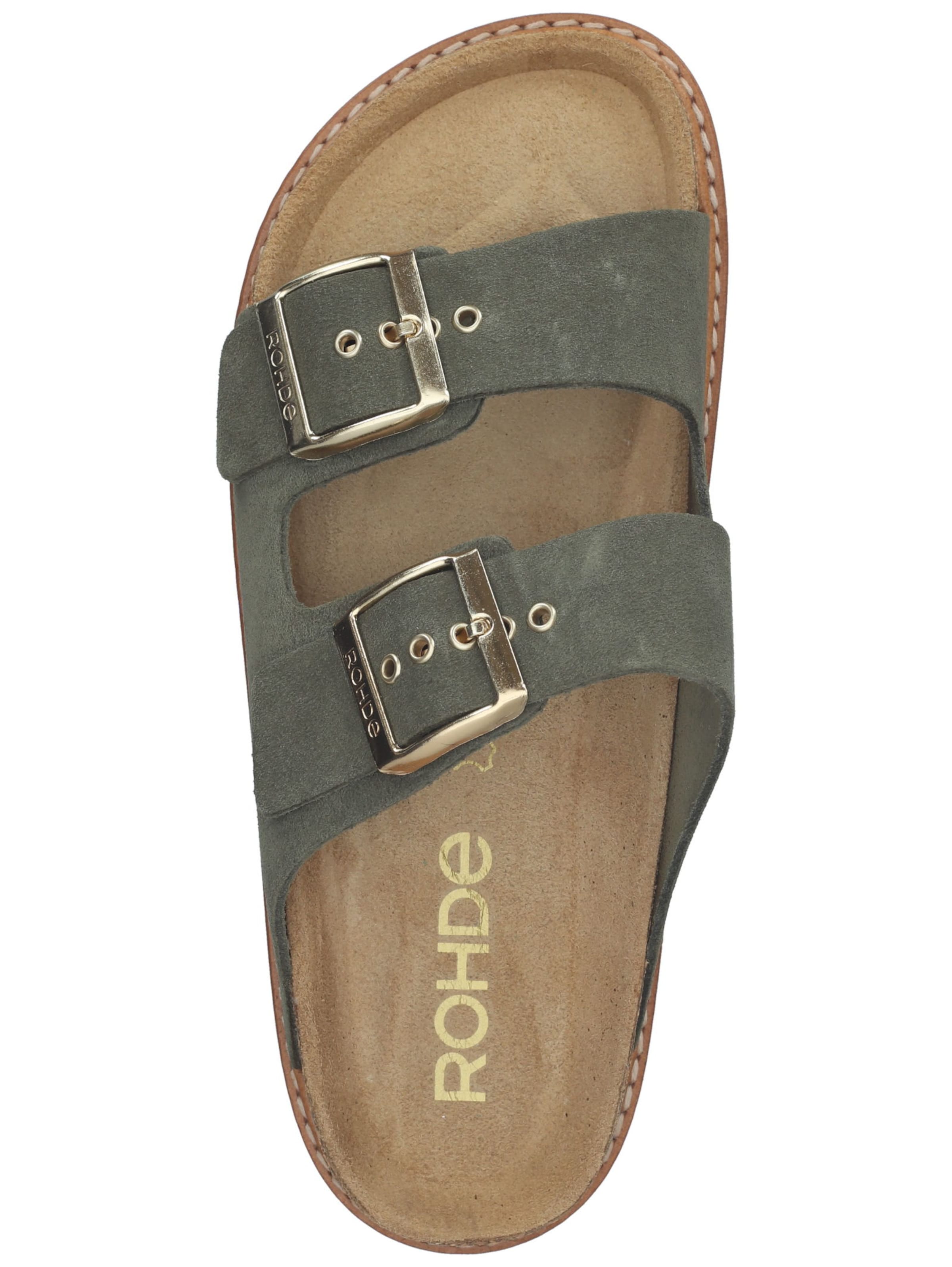 ROHDE Mules in Green