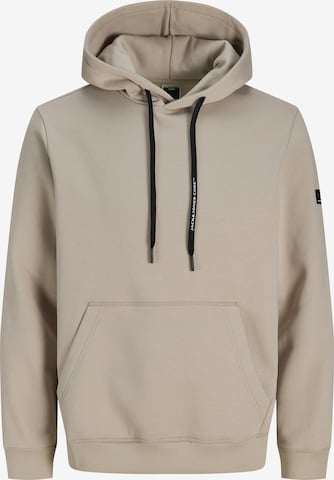 JACK & JONES Sweatshirt in Beige: Vorderseite