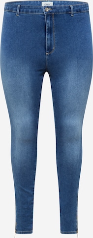 ONLY Curve Skinny Jeans in Blue: front