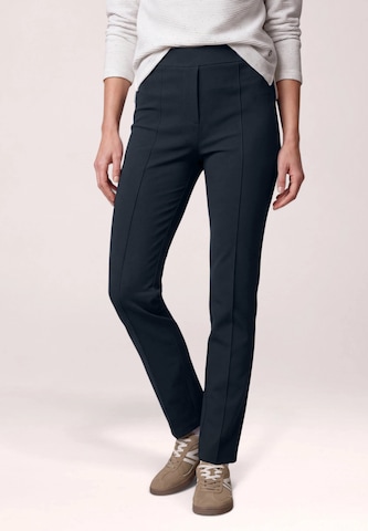Bootcut Pantalon 'Toronto' CECIL en bleu : devant