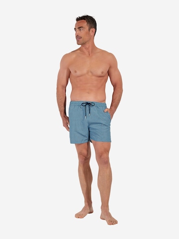 Shorts de bain ' Beach Boxer Espresso ' HOM en bleu