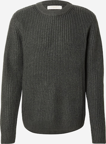 Pull-over 'JORBLEECKER' JACK & JONES en vert : devant