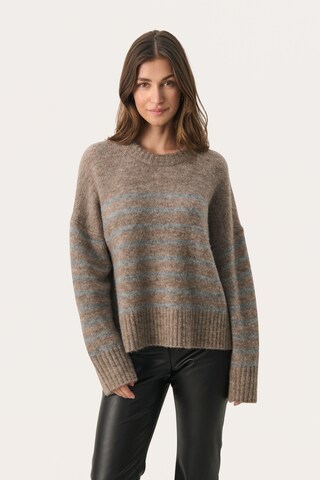 Pull-over 'Lulya' Part Two en beige : devant