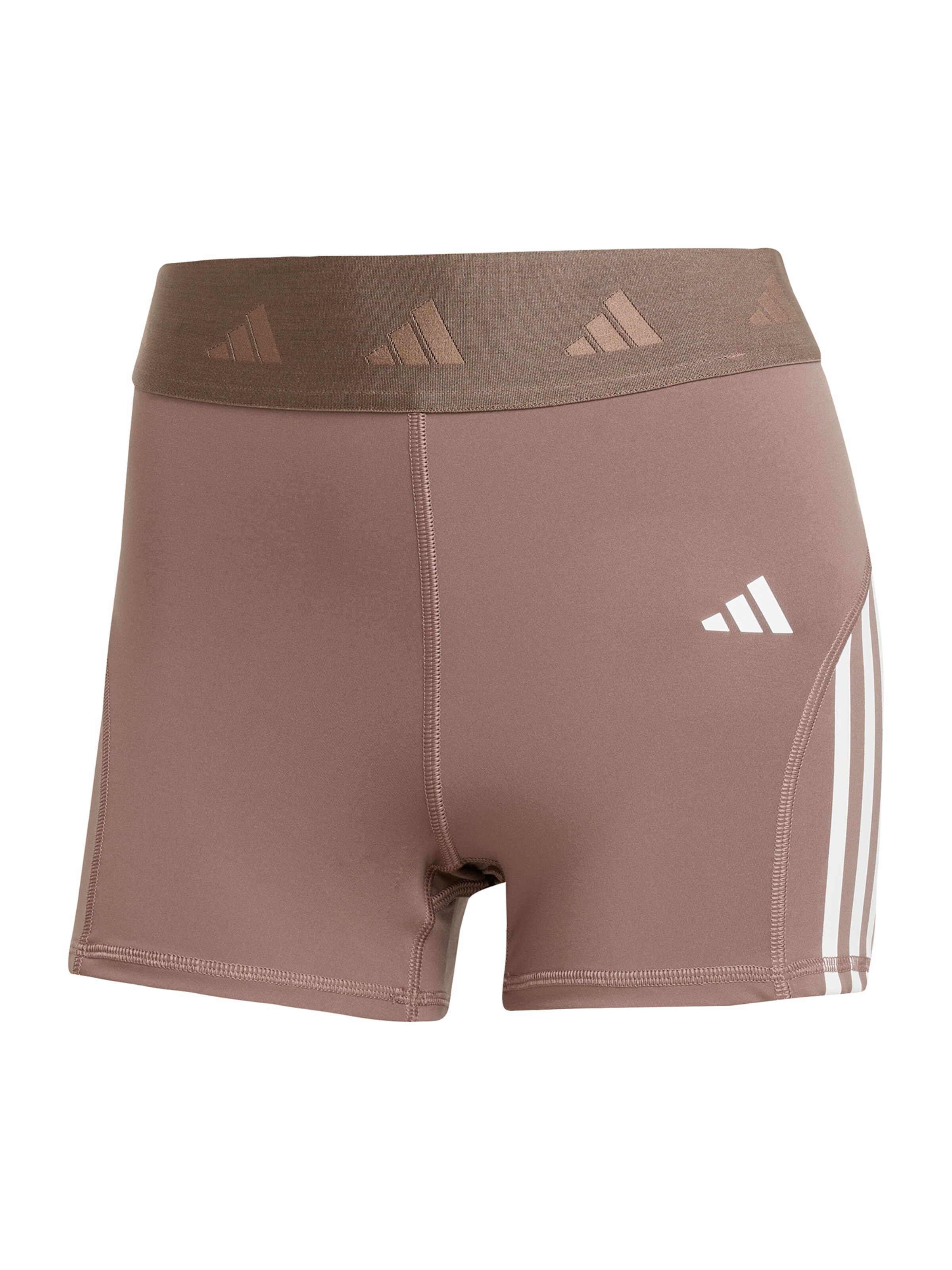 Skinny Pantaloni sportivi 'HYGLM' di ADIDAS PERFORMANCE in marrone: frontale