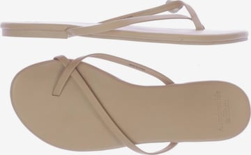 Abercrombie & Fitch Sandals & High-Heeled Sandals in 38 in Beige: front