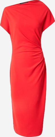 FRENCH CONNECTIONKoktel haljina 'VALETTA' - crvena boja: prednji dio