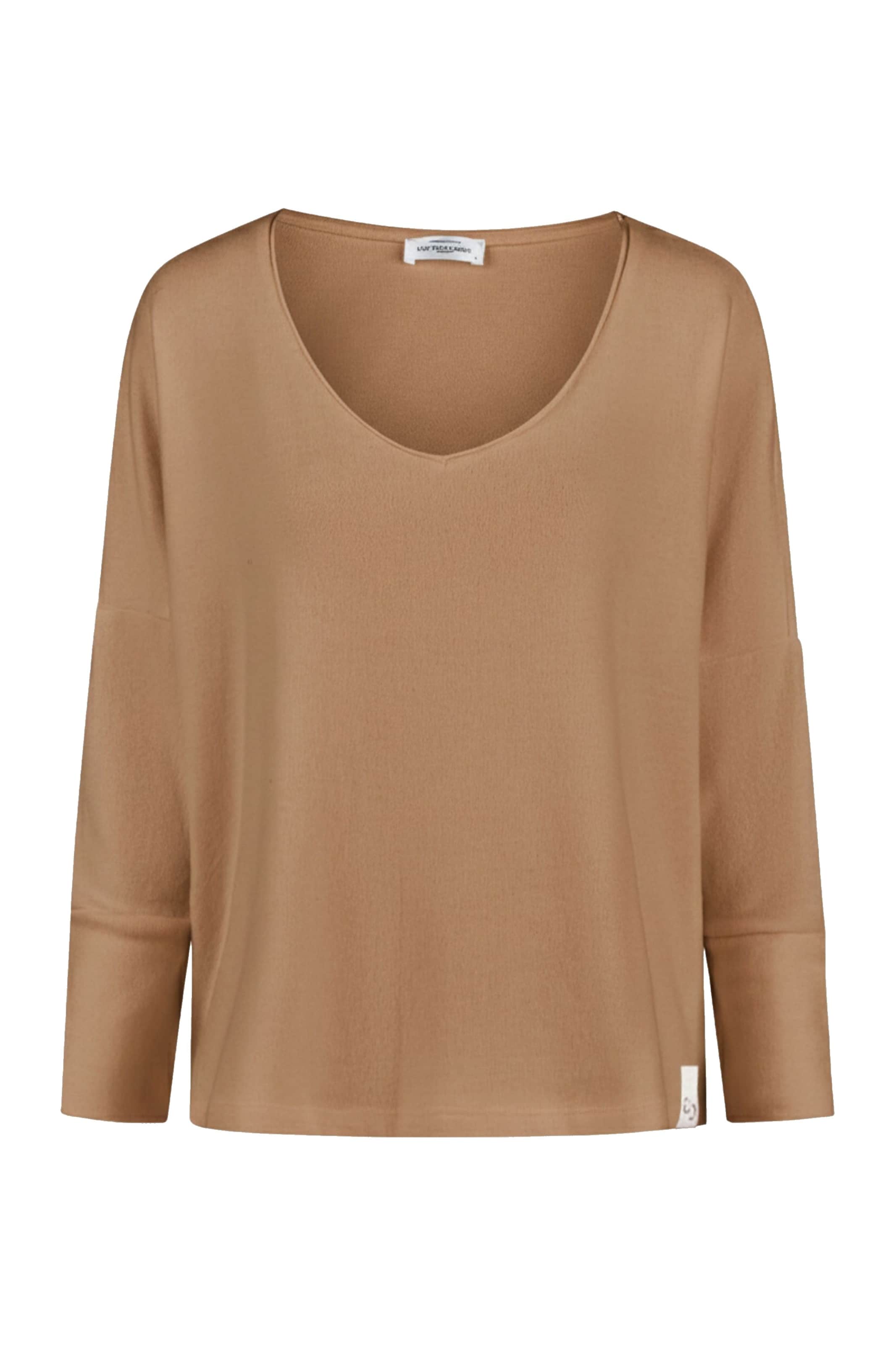 Cotton Candy Shirt in Bruin: voorkant