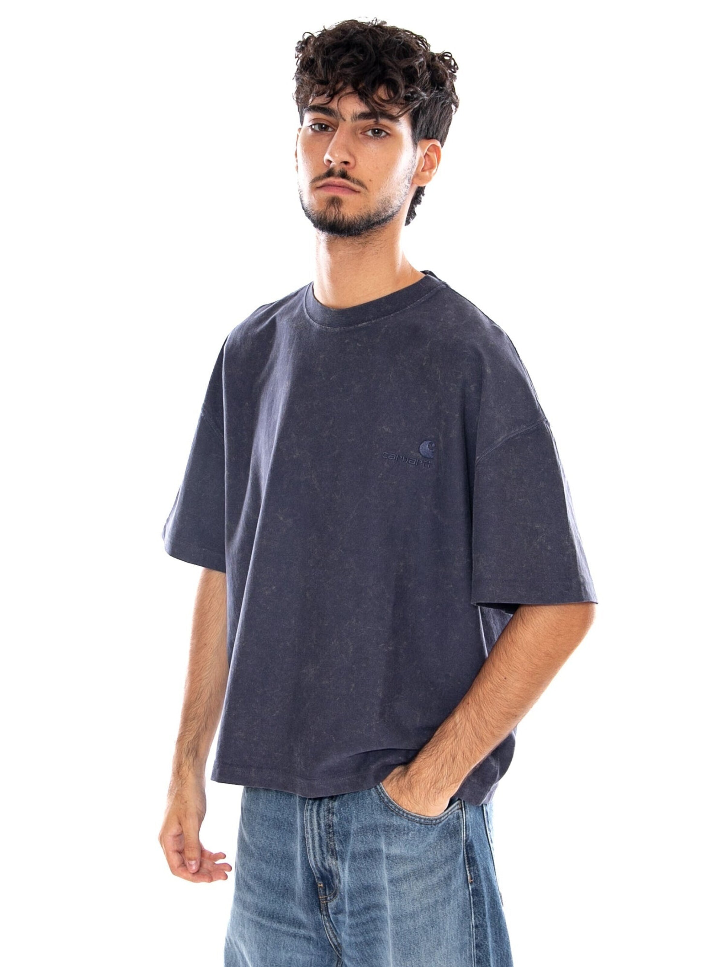 Carhartt WIP Shirt 'LAMBERT' in Blauw
