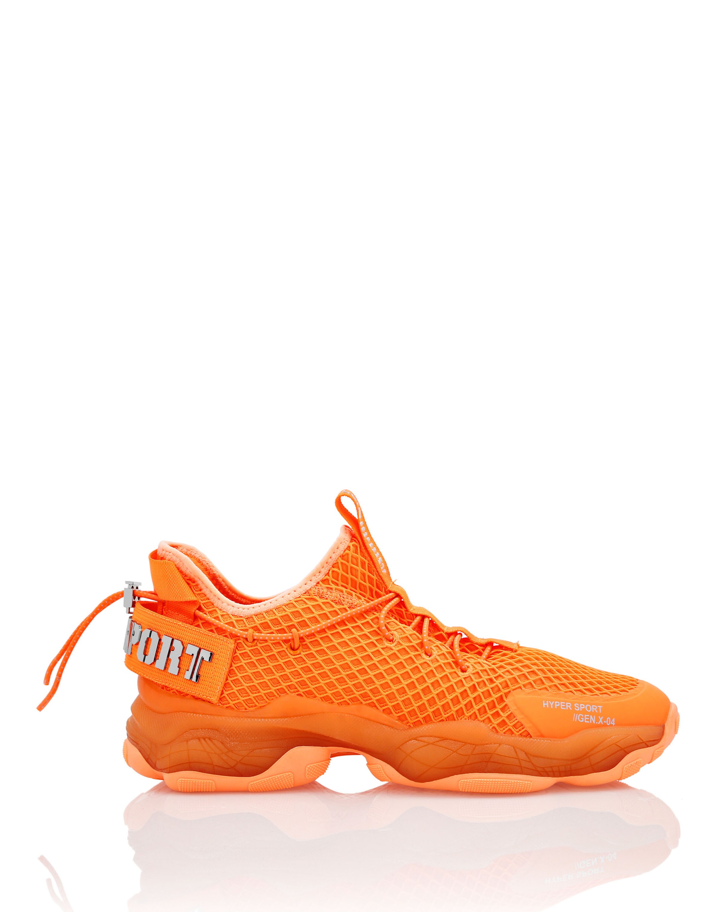 Plein Sport - Sapatilhas baixas em laranja