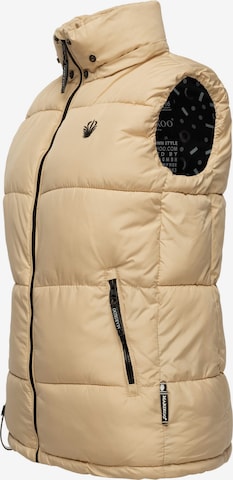 MARIKOO Bodywarmer 'Eisflöckchen' in Beige