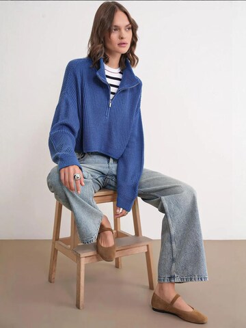 Pullover di MixRay in blu