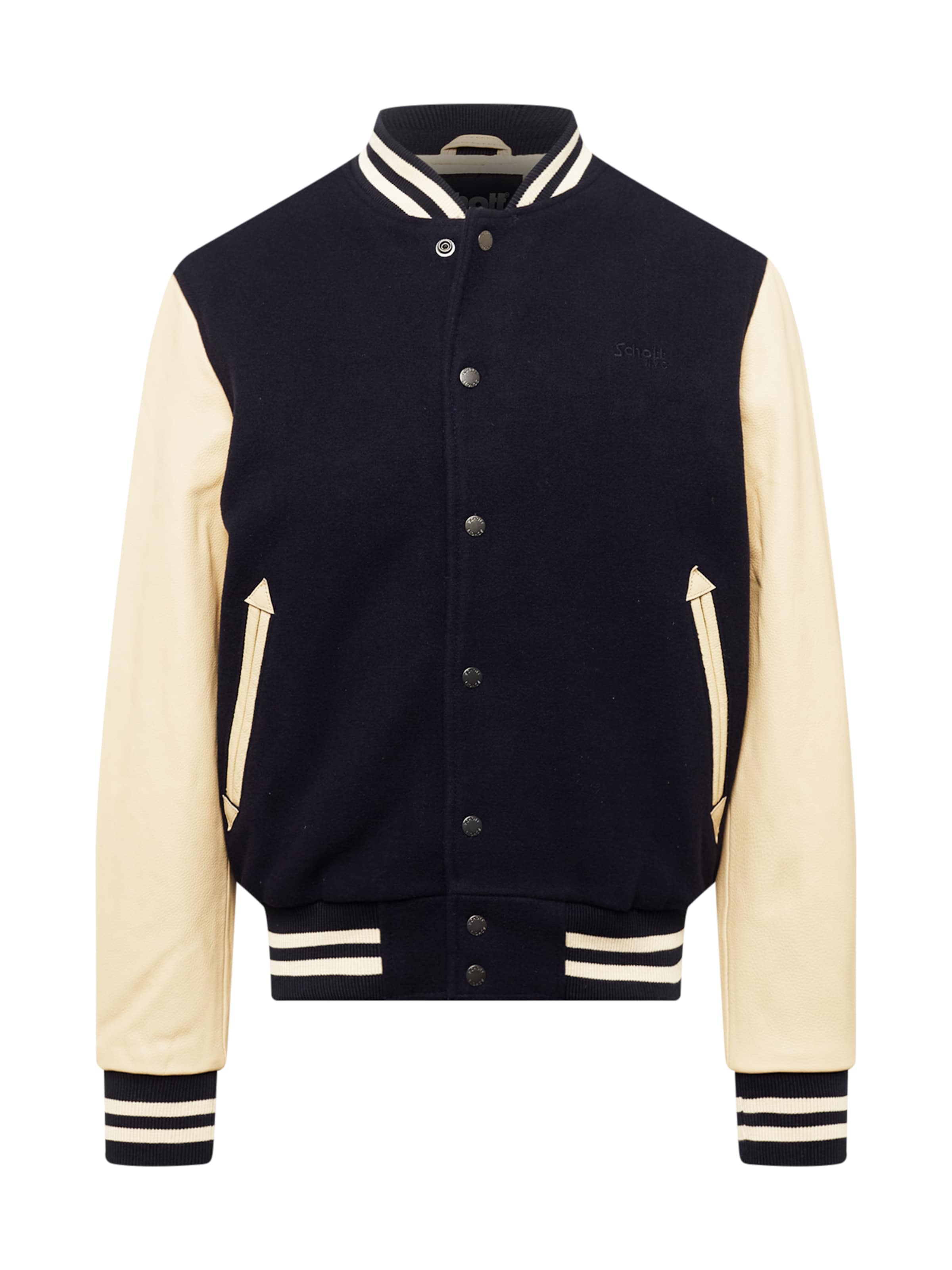 Schott NYC Jacke 'LC8705' in Blau: Vorderseite