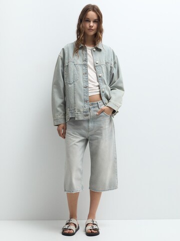 Pull&Bear Between-Season Jacket in Blue