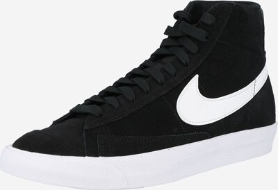 Nike Sportswear Kõrged ketsid 'Blazer 77' must / valge, Tootevaade