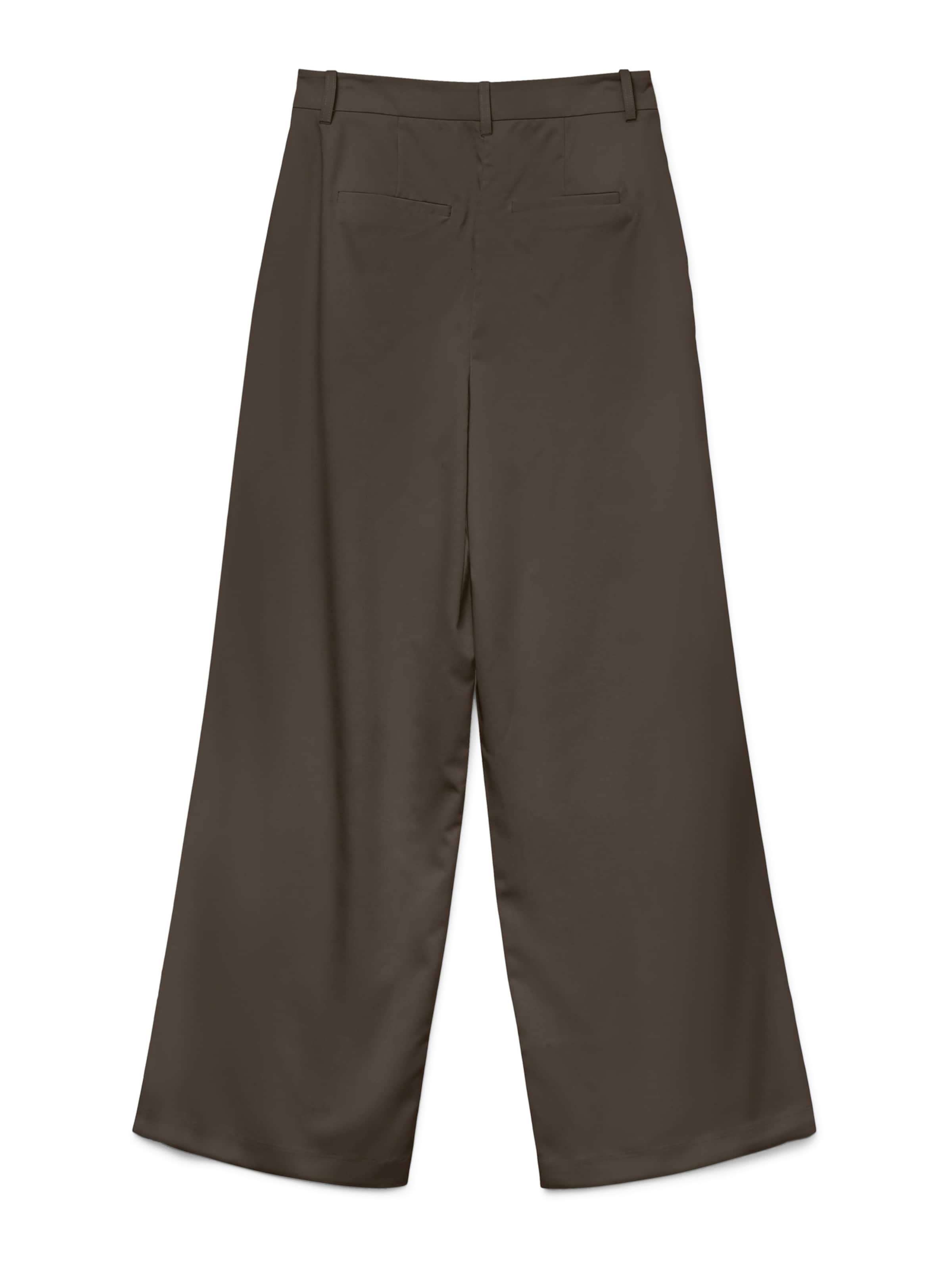 VERO MODA Широкий Брюки со складками 'VMNila' в Коричневый