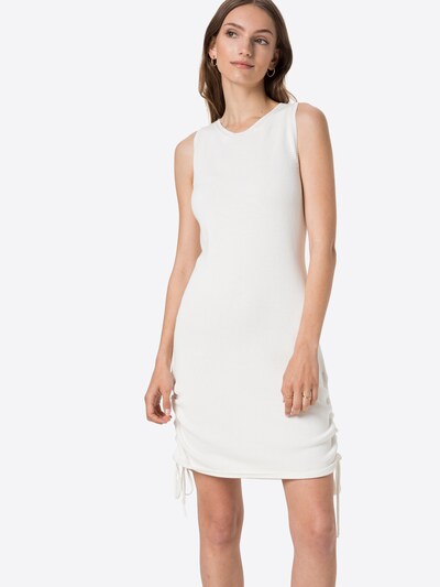 Rochie tricotat NU-IN pe alb murdar, Vizualizare model