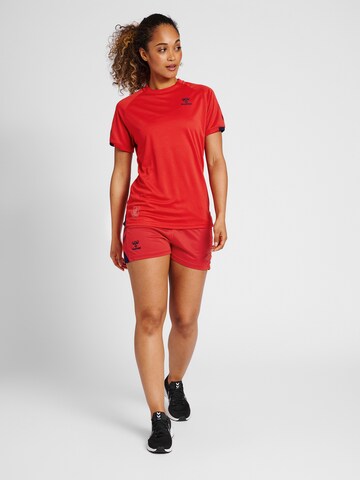 Hummel Regular Sportbroek in Rood