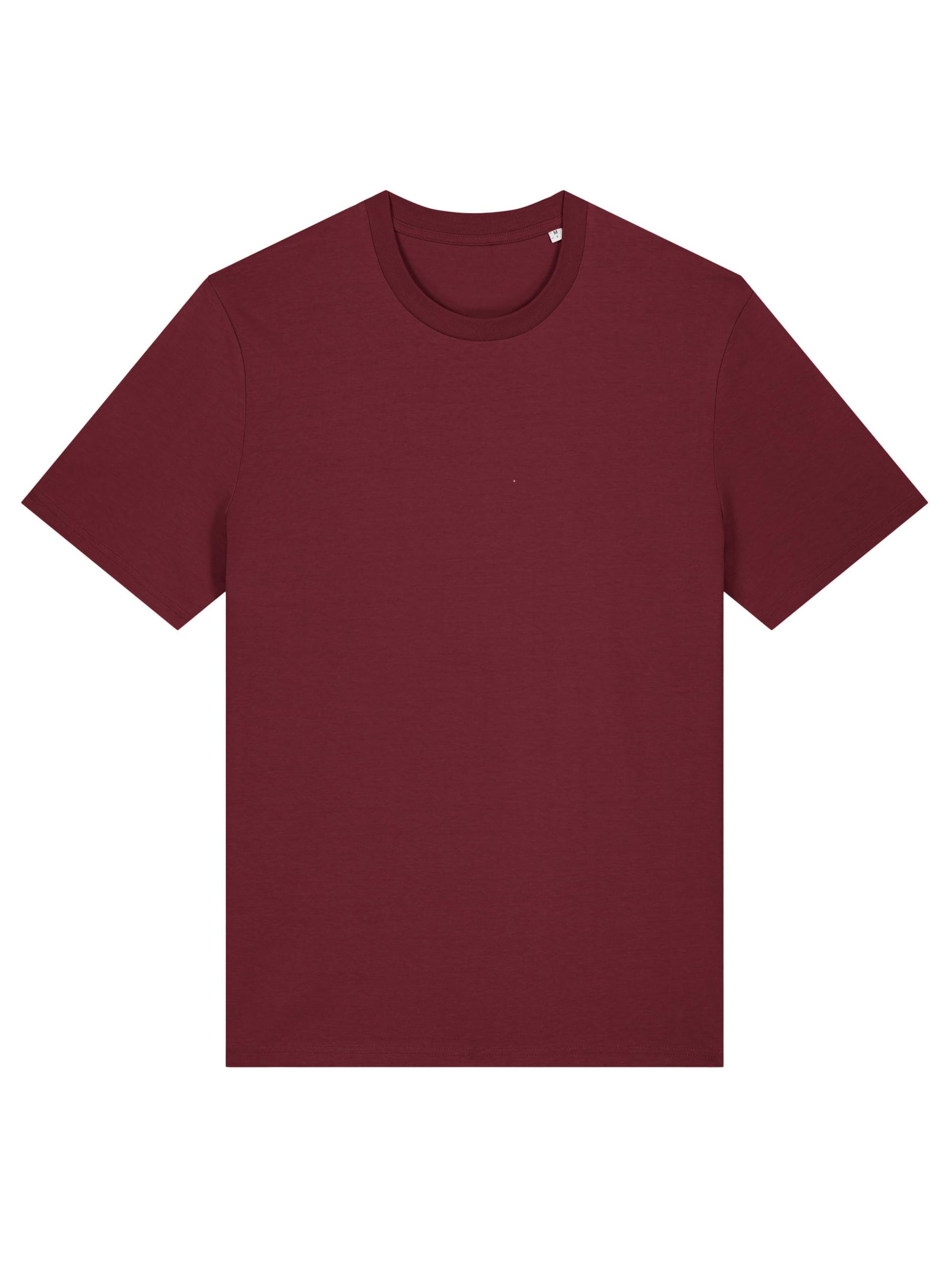 Life-Tree Shirt 'Organic Basic Burgundy' in Red: front