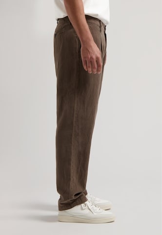 Regular Pantalon à pince 'Henry' Dstrezzed en marron