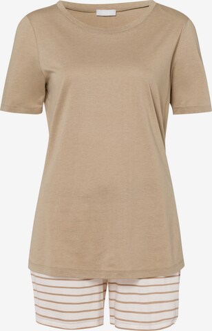 Hanro Pyjama ' Laura ' in Beige: predná strana