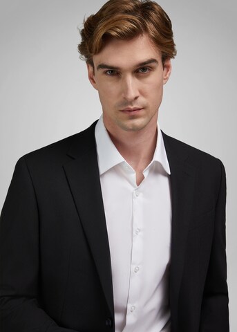 HECHTER PARIS Regular fit Business-colbert in Zwart