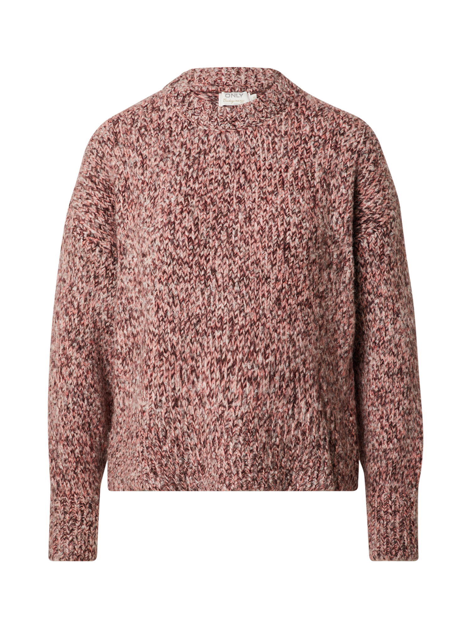 Odzież Kobiety ONLY Sweter Candy w kolorze Kasztanowy, Jasnoróżowy, Różowy Pudrowym 