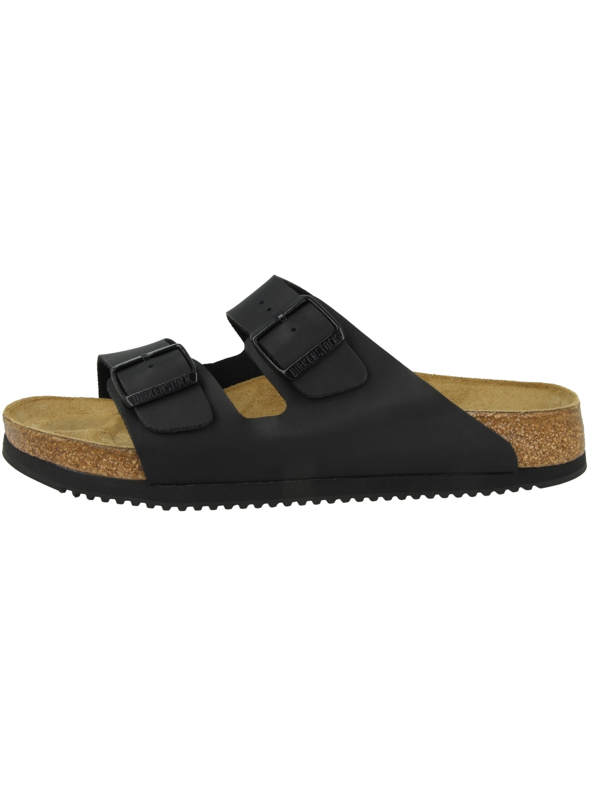BIRKENSTOCK Pantolette in Schwarz