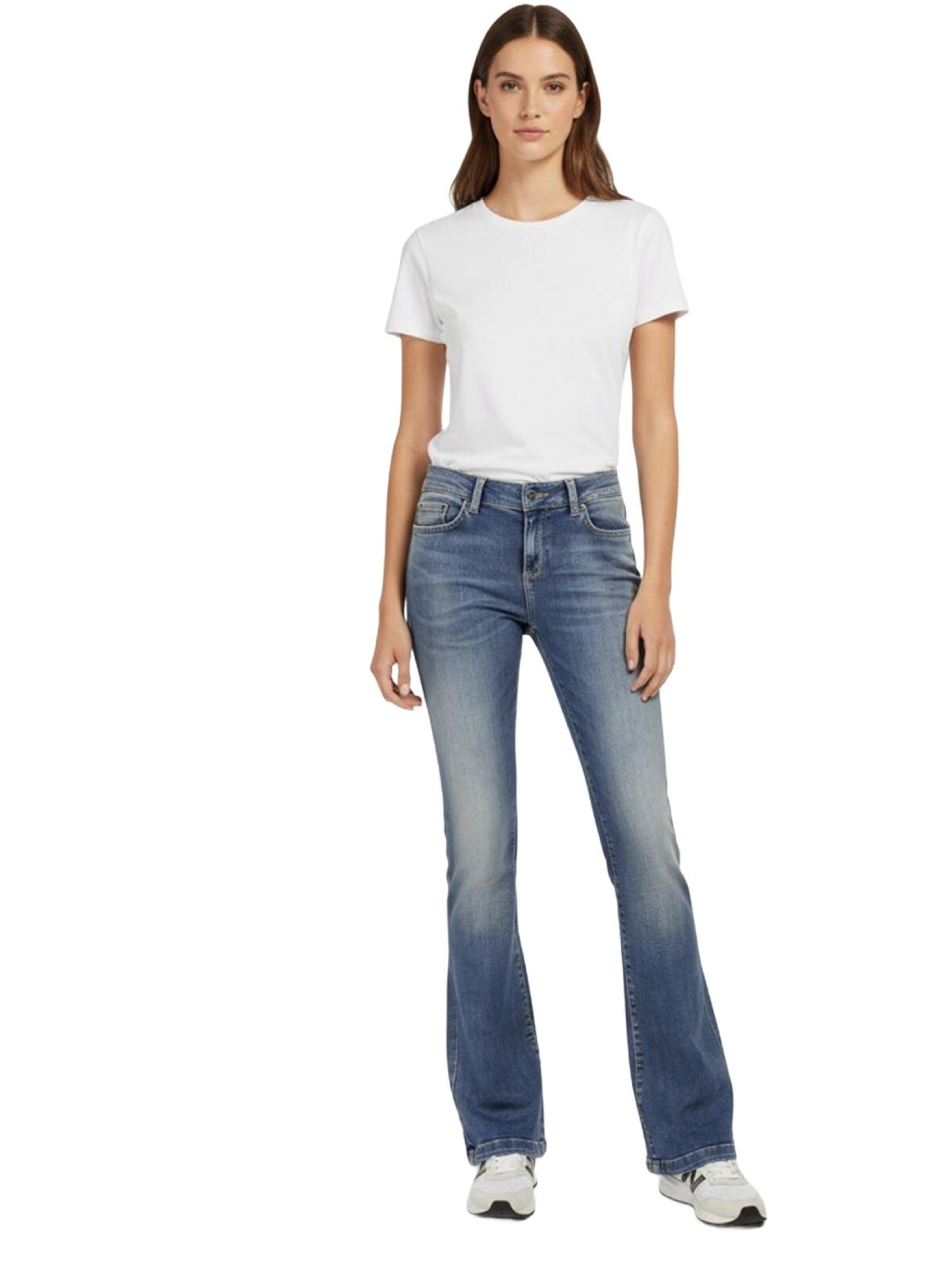 LTB Jeans - Bootcut Vaquero 'LTB Jeans Fallon High Waist Flare Leg Jeanshose' en azul: frente