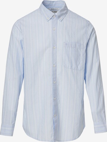 Coupe regular Chemise Salsa Jeans en bleu : devant