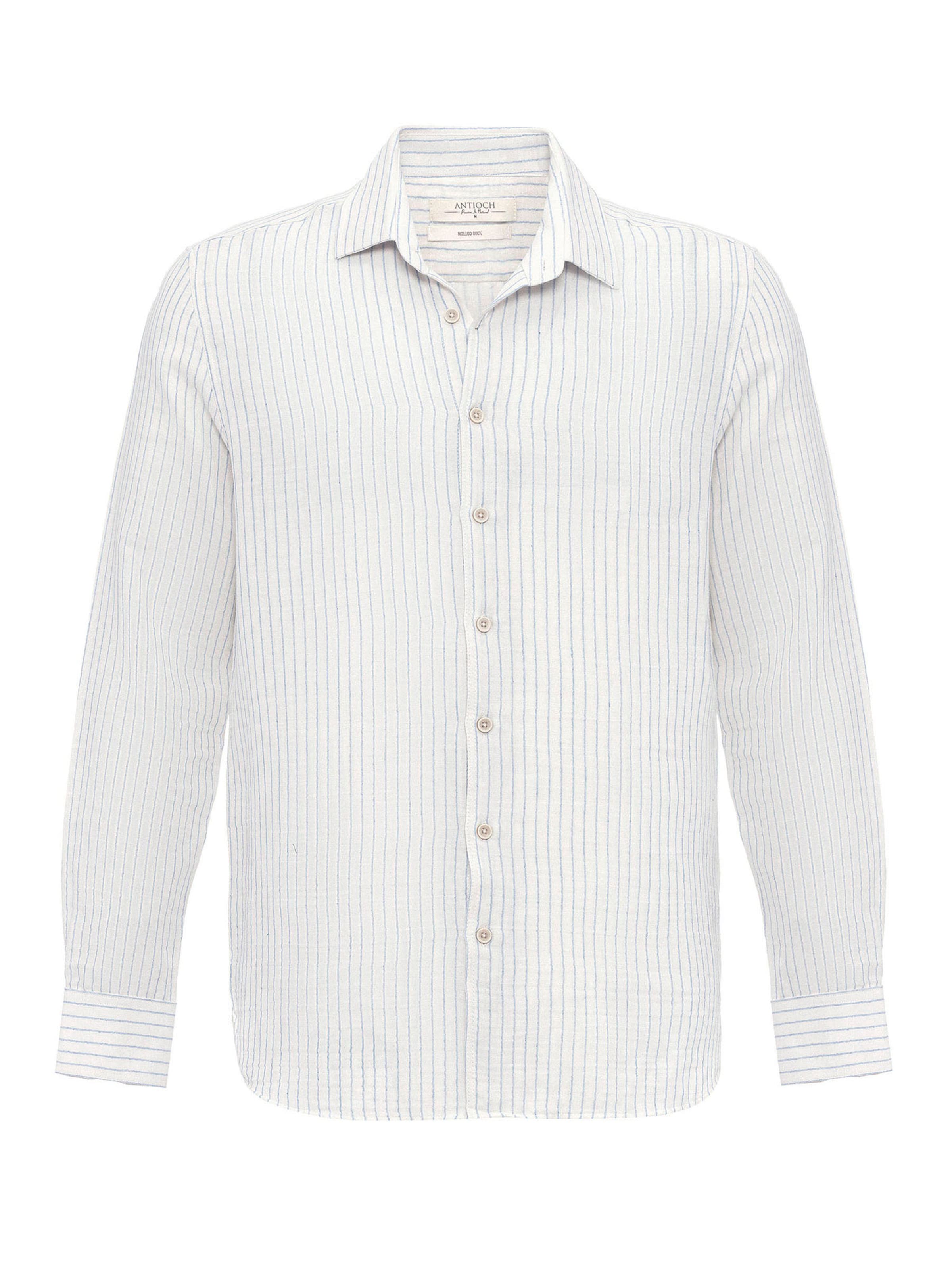 Regular fit Camicia di Antioch in bianco: frontale